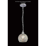 Kudo Ball Crystal Lampshade - Polished Chrome