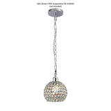 Kudo Ball Crystal Lampshade - Polished Chrome