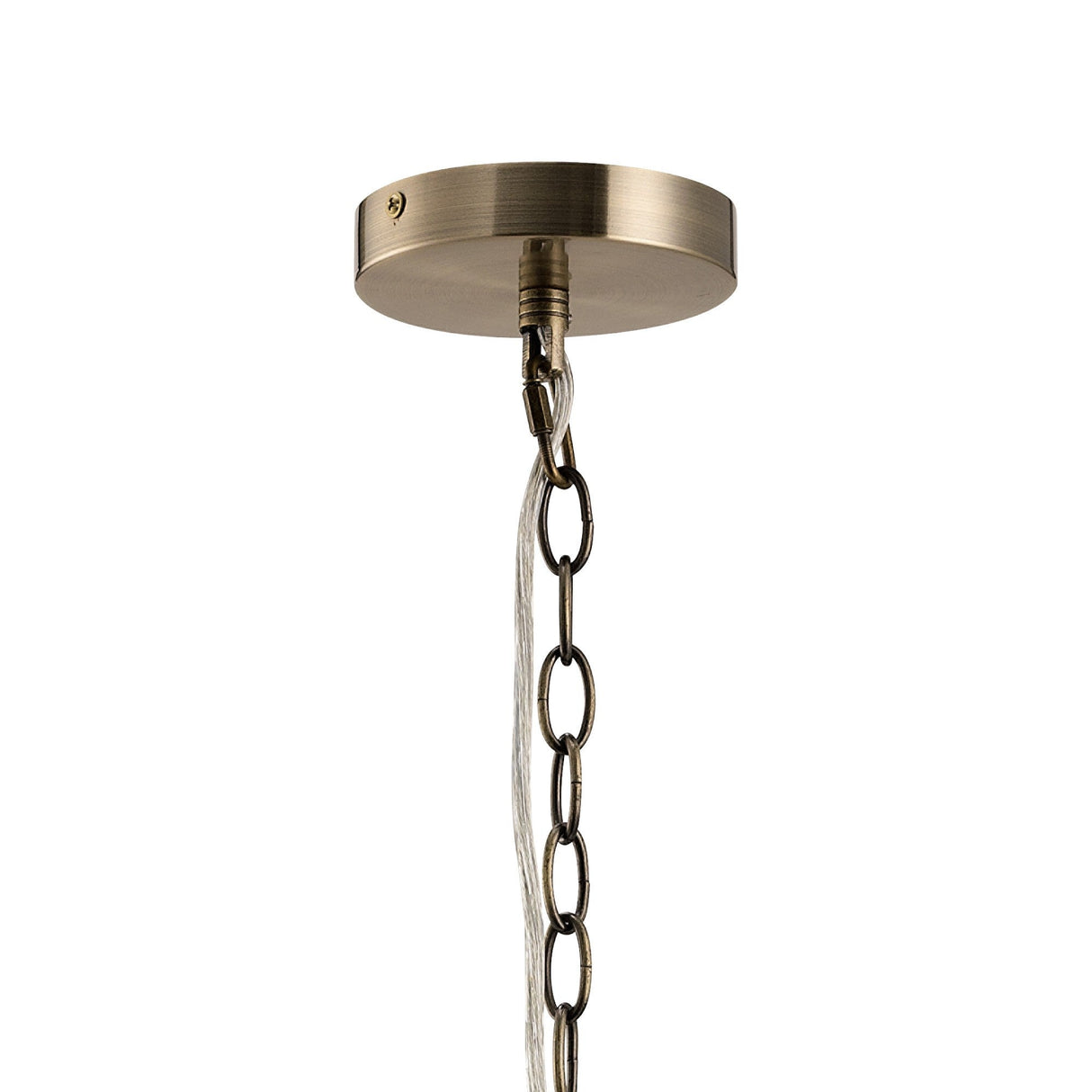 Kudo 12cm 1 Light Pendant Light - Antique Brass