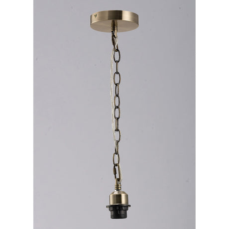 Kudo 12cm 1 Light Pendant Light - Antique Brass