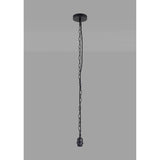 Kudo 12cm 1 Light Pendant Light - Matt Black