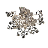 Kurlz 15 Light Crystal Semi-Flush Ceiling Light - Polished Chrome