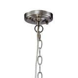 Kyra 38.5cm 3 Light Crystal Chandelier - Satin Nickel
