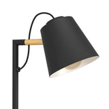 Lacey Floor Lamp - Black & Brown