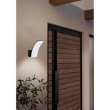Laconella-E LED Outdoor Wall Light Warm White - Black