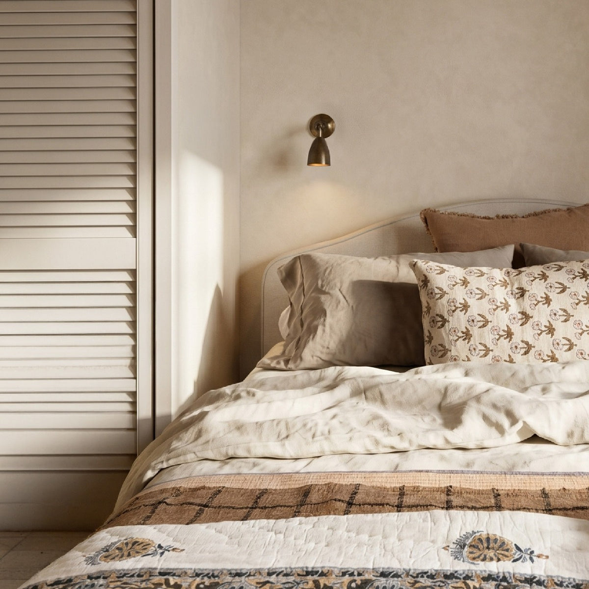 Lainio Brass Wall Spotlight
