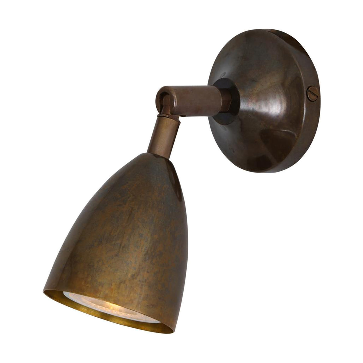 Lainio Brass Wall Spotlight