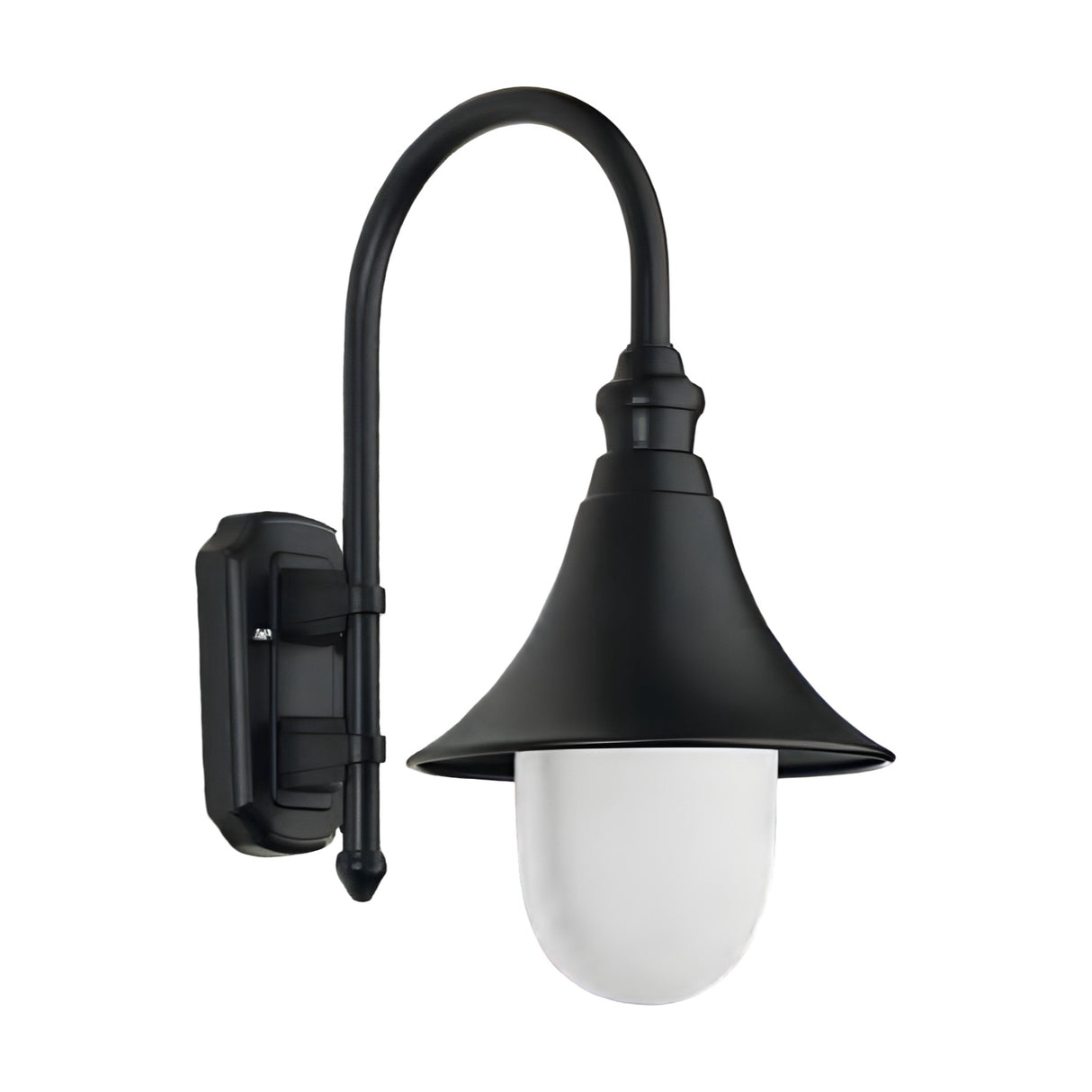 Bellcote Cast Aluminium Outdoor Hanging Wall Lantern