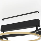 Lanacera LED Ceiling Light - Black & Gold