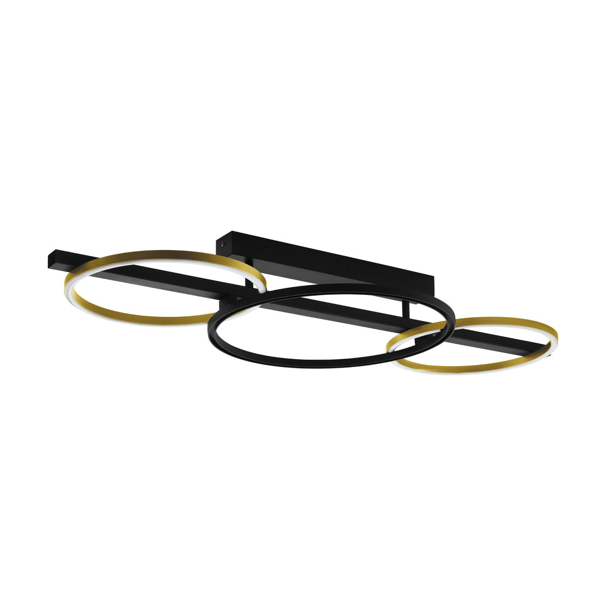Lanacera LED Ceiling Light - Black & Gold