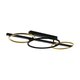 Lanacera LED Ceiling Light - Black & Gold