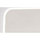 Lanzarote LED Wall Light With Shelf & USB Sockets - White