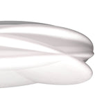 Lascas CCT Dimmable LED Flush Ceiling Light With Remote Control - White