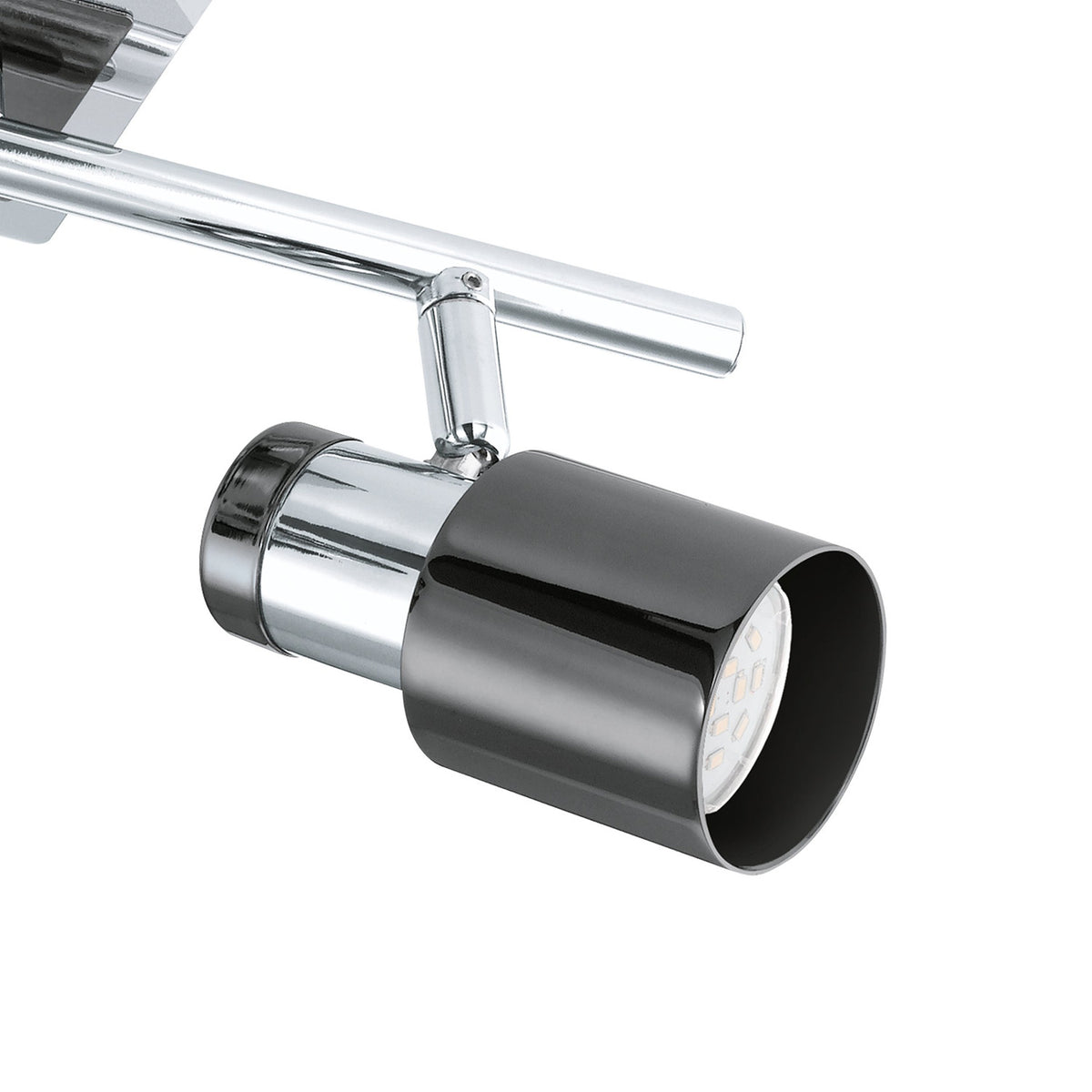 Lasmessa 2 Light Spotlight Bar - Black Nickel