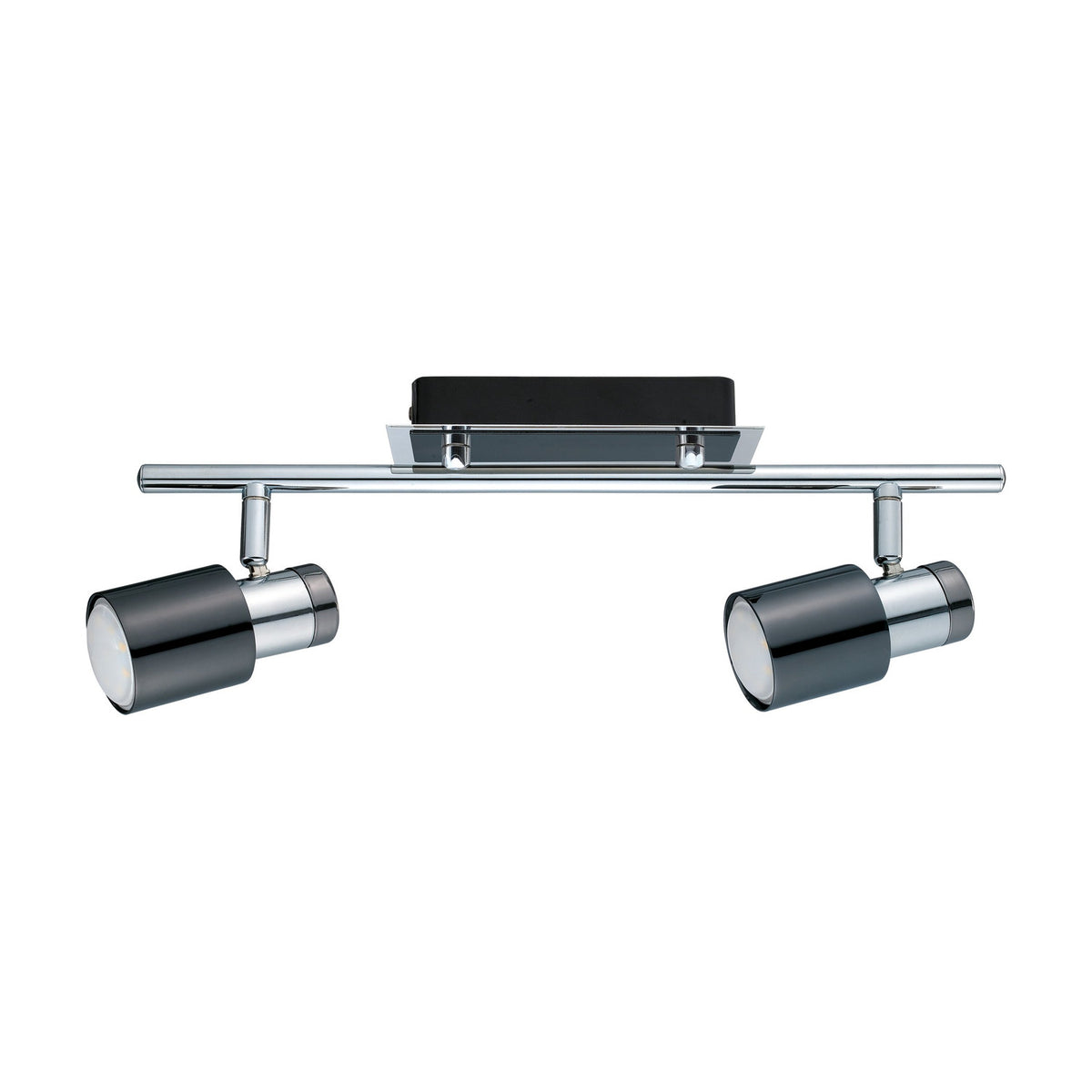 Lasmessa 2 Light Spotlight Bar - Black Nickel