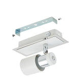 Lasmessa Ceiling Spotlight - Chrome & White