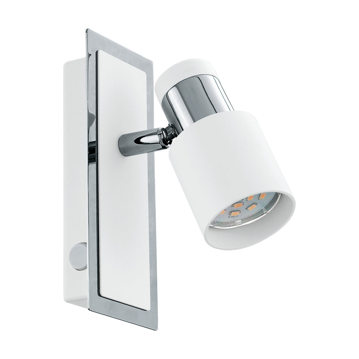 Lasmessa Ceiling Spotlight - Chrome & White
