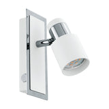 Lasmessa Ceiling Spotlight - Chrome & White