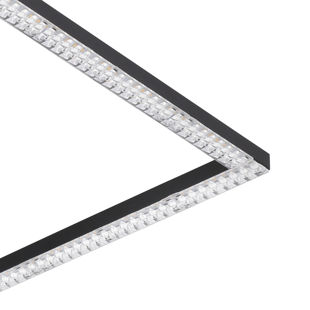 Lejias LED Flush Ceiling Light - Black
