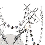 Lexi 2 Light Crystal Wall Light - Chrome