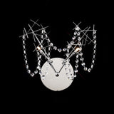 Lexi 2 Light Crystal Wall Light - Chrome