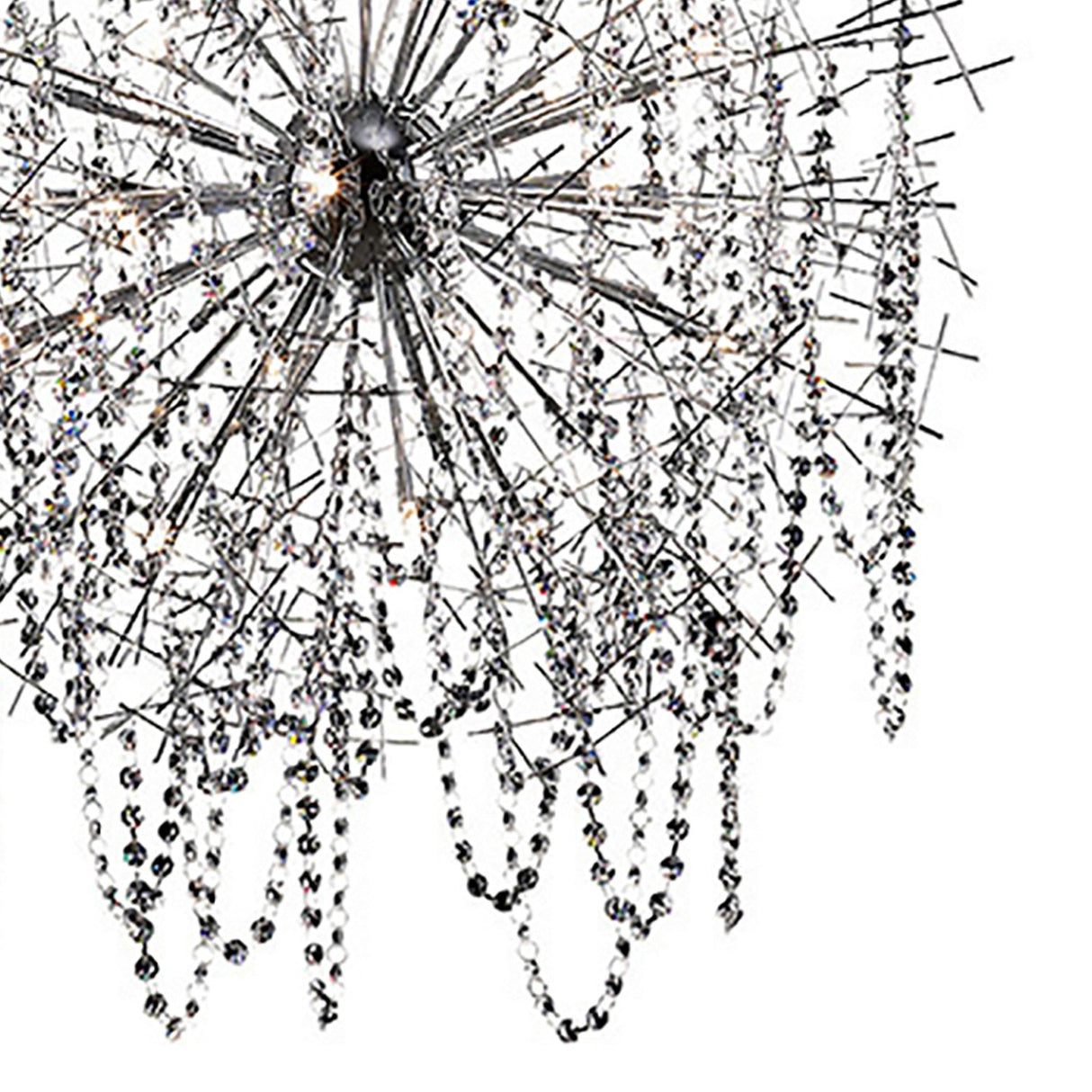 Lexi 85cm 22 Light Crystal Chandelier - Polished Chrome