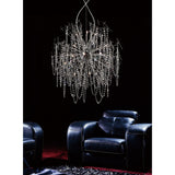 Lexi 85cm 22 Light Crystal Chandelier - Polished Chrome