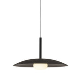 Lidia 40cm LED Pendant Light 12W 3000K - Black