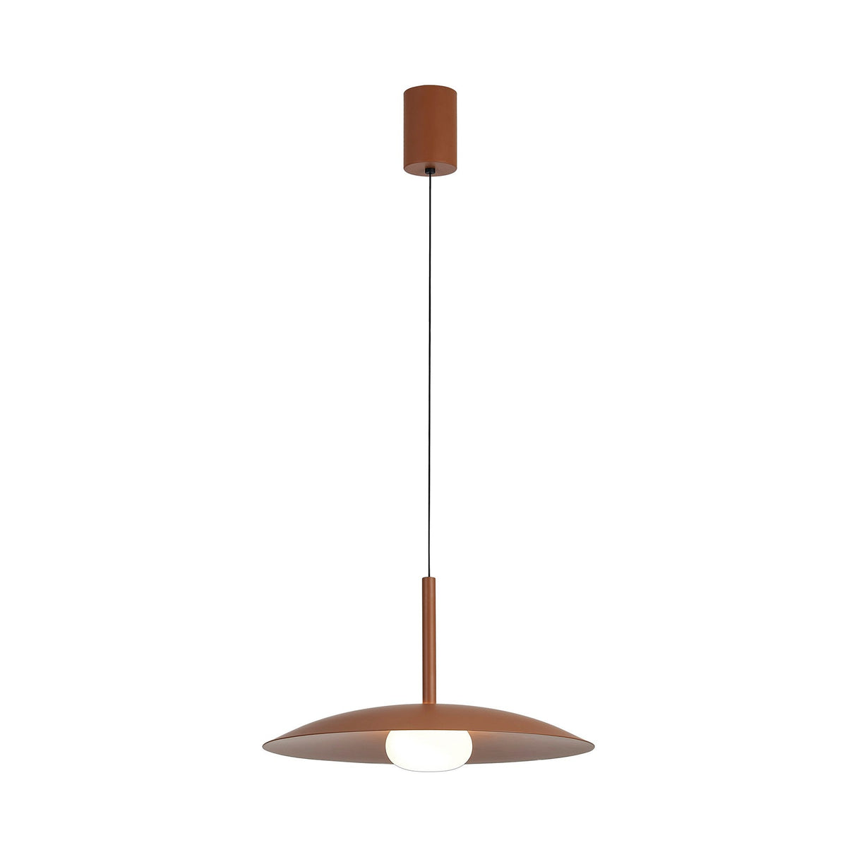 Lidia 40cm LED Pendant Light 12W 3000K - Coffee
