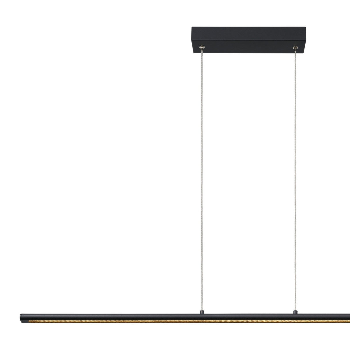 Lineal 1.2m LED Linear Suspension Light 38W 3000K - Sand Black