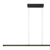 Lineal 1.2m LED Linear Suspension Light 38W 3000K - Sand Black