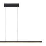 Lineal 1.2m LED Linear Suspension Light 38W 3000K - Sand Black
