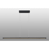 Lineal 1.2m LED Linear Suspension Light 38W 3000K - Sand Black