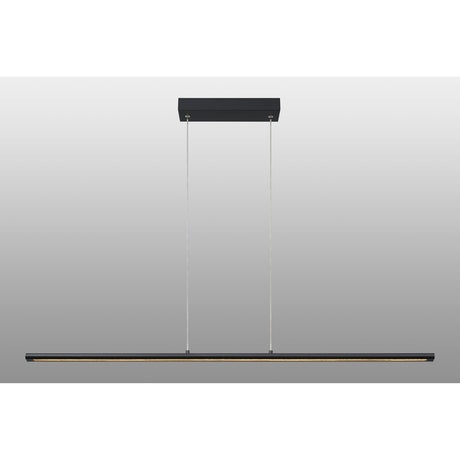 Lineal 1.2m LED Linear Suspension Light 38W 3000K - Sand Black