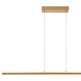 Lineal 1.2m LED Linear Suspension Light 38W 3000K - Gold