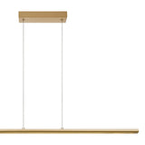 Lineal 1.2m LED Linear Suspension Light 38W 3000K - Gold
