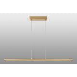 Lineal 1.2m LED Linear Suspension Light 38W 3000K - Gold
