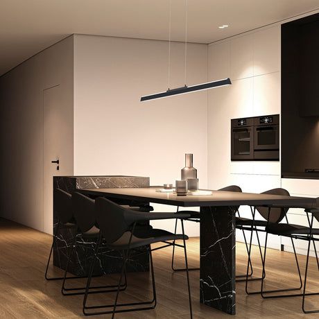 Lineal 90cm LED Linear Suspension Light 36W 3000K - Sand Black