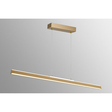 Lineal 90cm LED Linear Suspension Light 36W 3000K - Gold