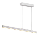 Lineal 1.5m LED Linear Suspension Light 54W 3000K - Sand White