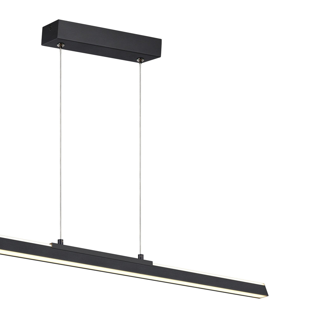 Lineal 1.5m LED Linear Suspension Light 54W 3000K - Sand Black