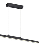 Lineal 1.5m LED Linear Suspension Light 54W 3000K - Sand Black
