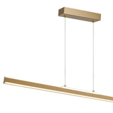 Lineal 1.5m LED Linear Suspension Light 54W 3000K - Gold