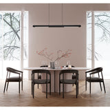 Lineal 1.2m LED Linear Suspension Light 24W 3000K - Sand Black