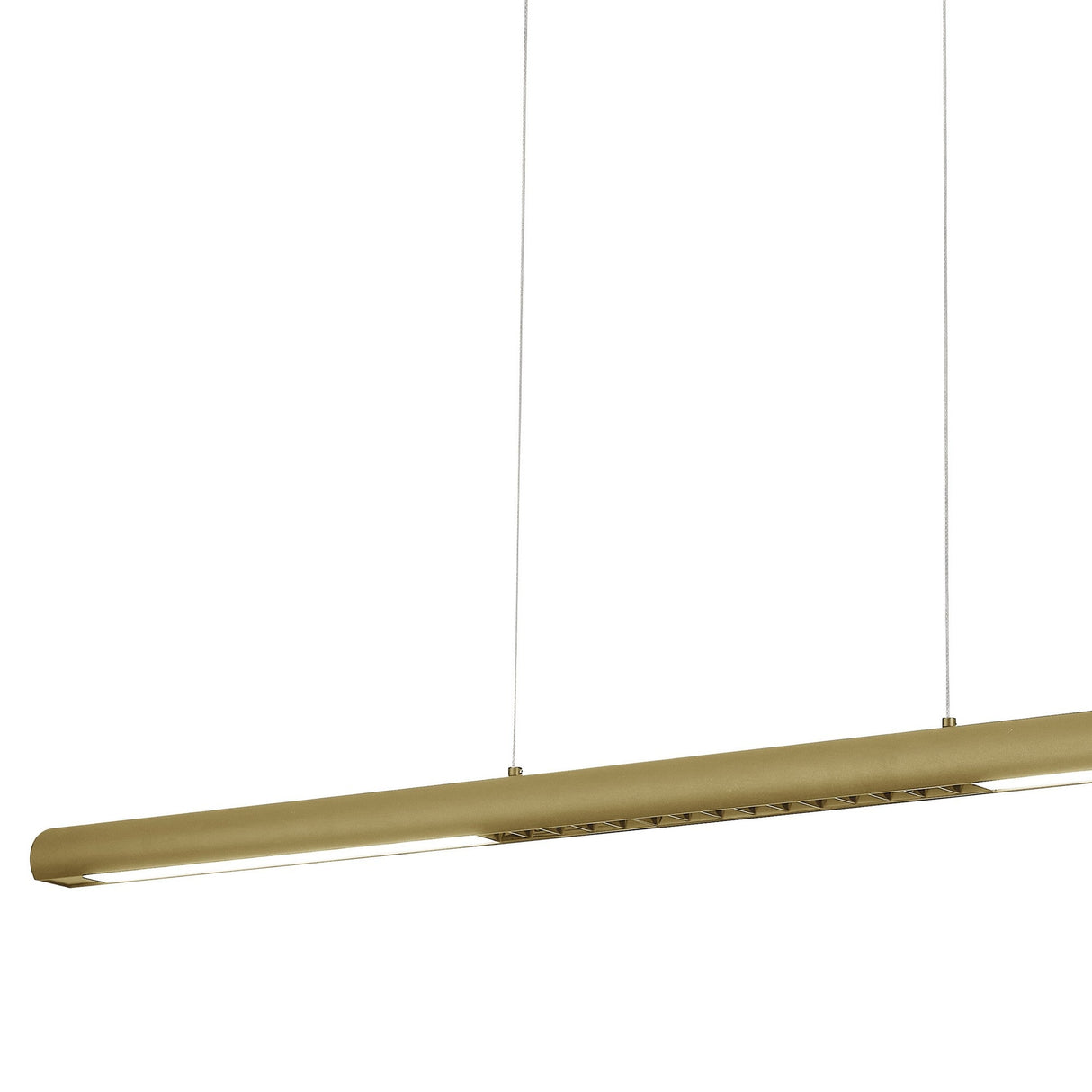 Lineal 1.2m LED Linear Suspension Light 24W 3000K - Gold