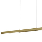 Lineal 1.2m LED Linear Suspension Light 24W 3000K - Gold