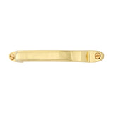 Lismire Large Brass Pull Handle - 12.5cm