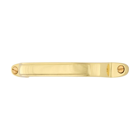 Lismire Large Brass Pull Handle - 12.5cm