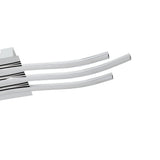 Livette LED Flush Ceiling Light 65cm - Chrome