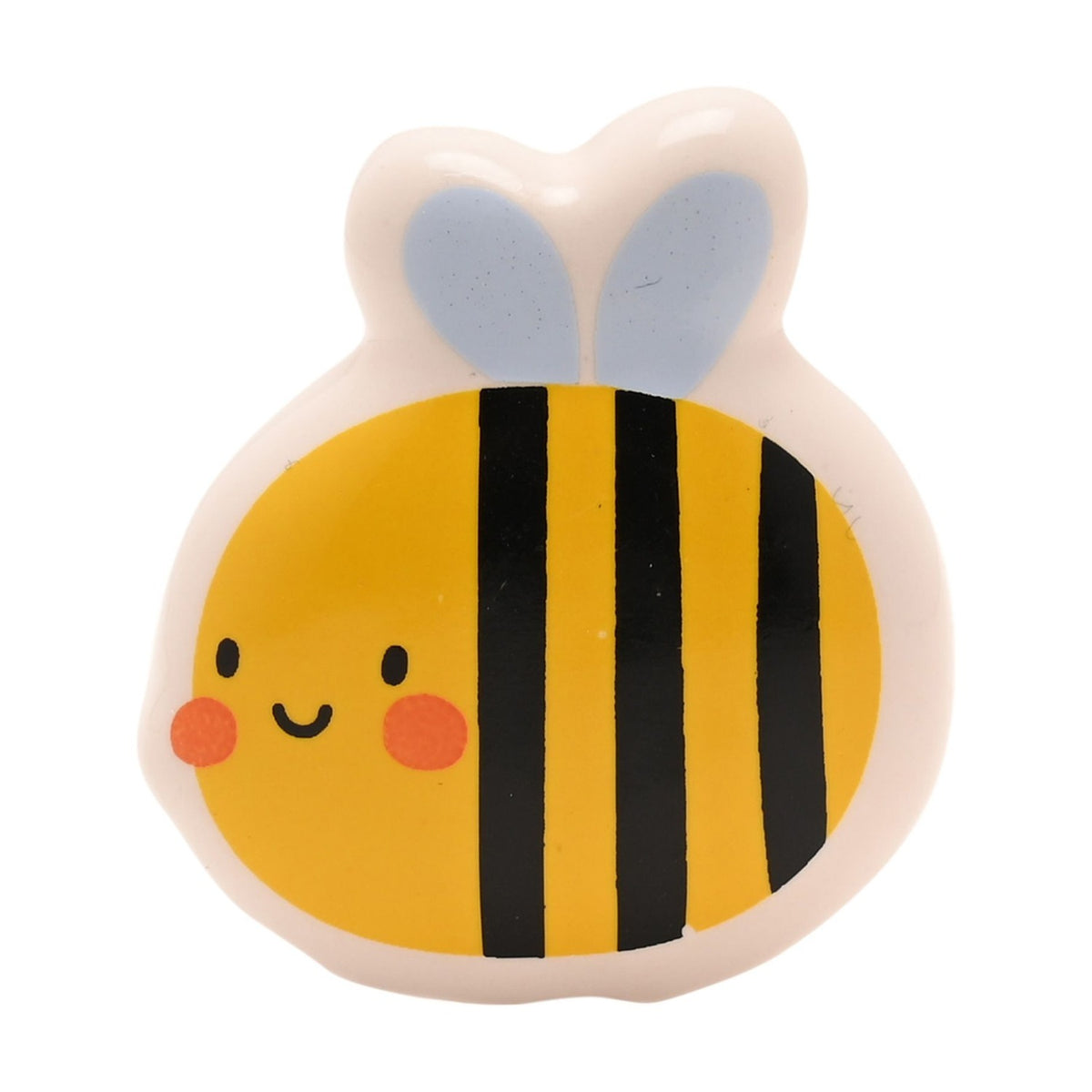 Sister Bee Stoneware Token Ornament with Matchbox - Yellow
